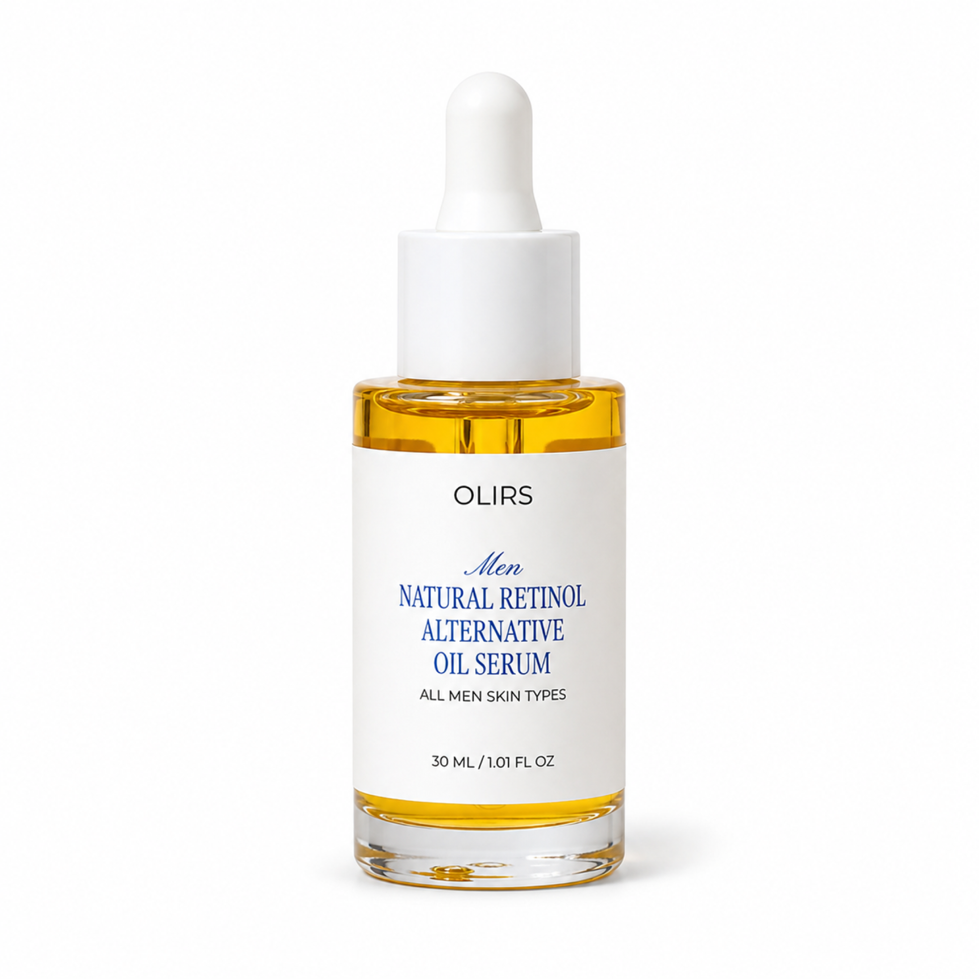Natural Retinol Oil Serum - Catalogue Product Photo | OLIRS Men's Skincare
