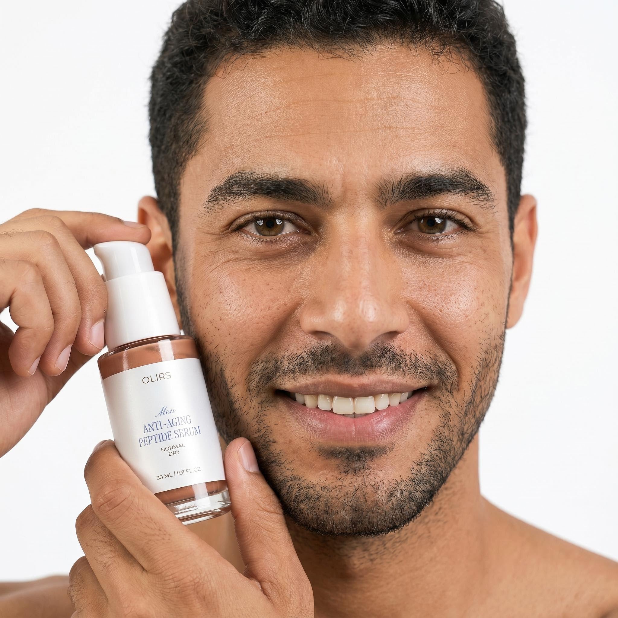 Peptide Anti-Age Serum - Character Holding Product | OLIRS Men's Skincare